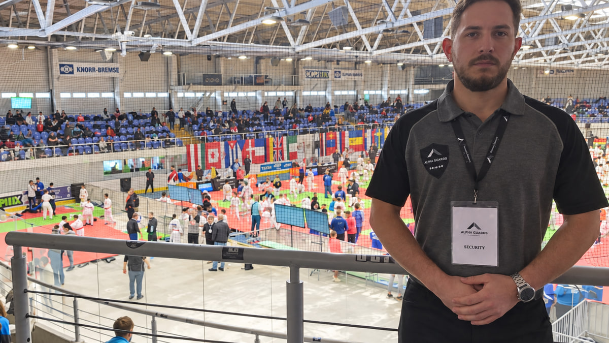 Alpha Guards munkatárs a Budapest Cup rendezvény biztosításán